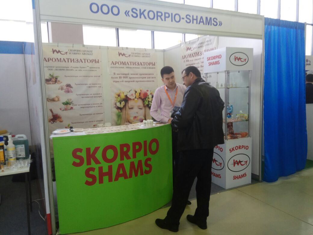 ООО «Skorpio-Shams» участвовало в выставке в г. Ташкент World Food Uzbekistan 2017
